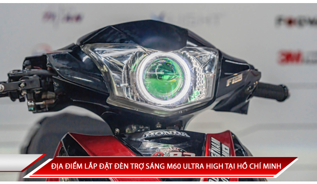 ĐỊA ĐIỂM LẮP ĐẶT ĐÈN TRỢ SÁNG M60 ULTRA HIGHT TẠI HỒ CHÍ MINH